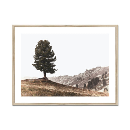 Lonely Tree - Framed Wall Art